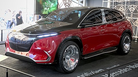 Концепт Mercedes-Maybach EQS, 2021 год