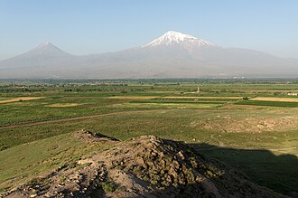 Wulki a Mały Ararat z wuchoda