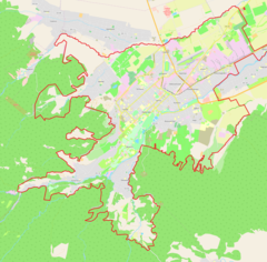 Mapa lokalizacyjna Nalczyka