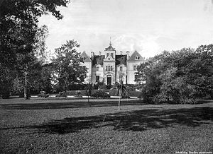 Norrtorps slott på 1930-talet.