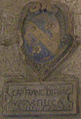 Blason de Francesco Marucelli, capitaine en 1586.