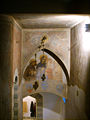 the frescoed corridor