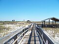 Boardwalk and pavilion