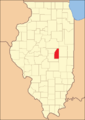 Piatt County at the time of its creation in 1841