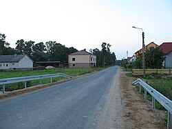 Road in Jabłoń-Rykacze