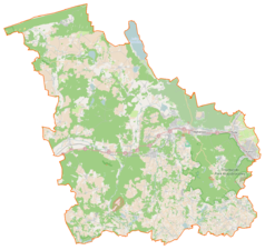 Mapa lokalizacyjna powiatu wejherowskiego
