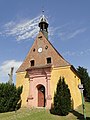 Kapelle mit Friedhof und Einfriedung