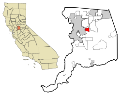 موقعیت رزمونت، کالیفرنیا در نقشه