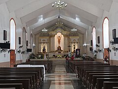 Saint Bartholomew Parish Baao inside