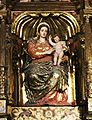 Virgen con Niño del retablo de Santa María la Mayor (Soria), atribuido a Gaspar Becerra.