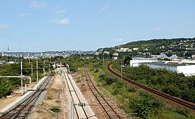 Image illustrative de l’article Ligne de Sotteville à Rouen-Rive-Gauche