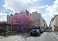 Entrée du square de l'Oiseau-Lunaire, rue Blomet.