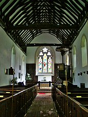 St Peter and St Paul, Trottiscliffe, interior.JPG
