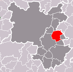 Localização de Tymákov