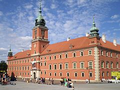 Royal Castle in Warsaw, main facade (1614–19)