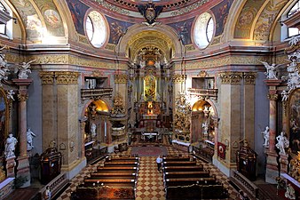 Innenausstattung der Peterskirche in Wien