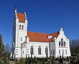 Österslövs kyrka i mars 2014