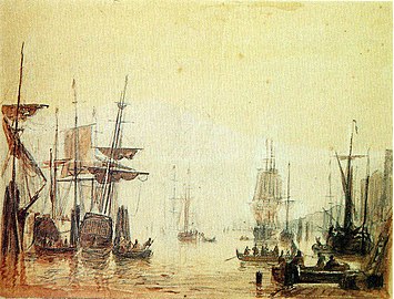 Hamburg Harbour (1840)