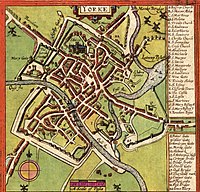 A map of York, 1611 A map of York england.jpg