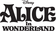 Алиса в стране чудес (1951) Logo Black.svg