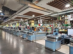 Interior of All Day Supermarket (Balanga branch)