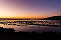 Blick auf den Titicaca-See beim Sonnenaufgang