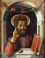 Mark the Evangelist by Andrea Mantegna, 1450