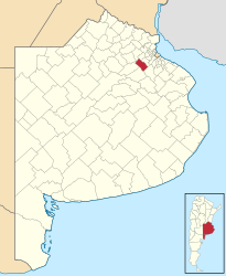 Partido di General Las Heras – Mappa