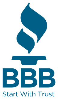 Better Business Bureau logo.