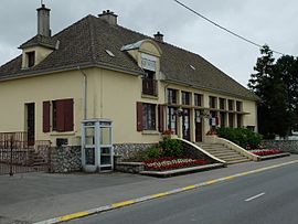 The town hall of Boursin