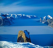 Summit of Broad Peak on Baffin Island