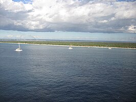 Noordelijke deel van Isla Catalina