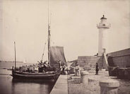 Le Phare Au Point Du Mole”, Cannes, 1860