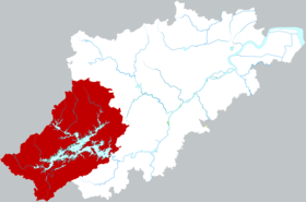 Localisation de Chún'ān Xiàn
