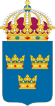 Lesser coat of arms of Sweden