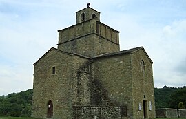 The church of Saint-Pierre and Saint-Paul, in Comps