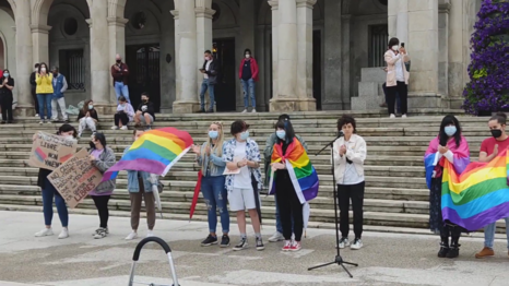 Manifestação em Ferrol