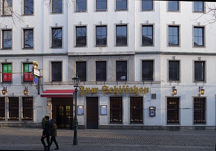 Brauerei „zum Schiffchen“, Großgaststätte Altstadt