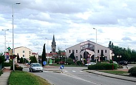 Centrum met gemeentehuis