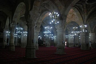 Notranjost mošeje