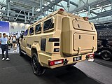 Dongfeng Mengshi MS600-based armored vehicle (rear)