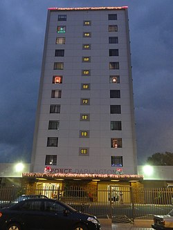 Ponce Darlington Building, (Barrio Primero, Ponce, Puerto Rico) Ponce's first multi-story building, built in 1962,[1] and former home of WRIK-TV.