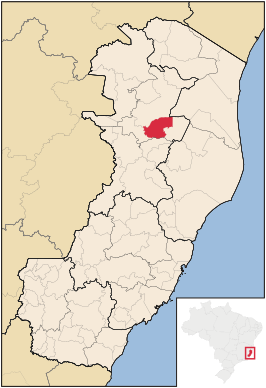 Kaart van São Gabriel da Palha