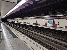 Infobox metrostation Barcelona