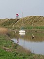 Range danger flag at Alt Estuary