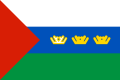 Vlajka Ťumeňské oblasti (1995–2008) Poměr stran: 2:3
