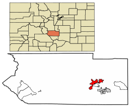 Cañon City – Mappa