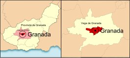 Situación de Granada