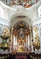 Der Altarraum der Wallfahrtskirche Hafnerberg