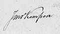 Handtekening Jan Mauritius van Kempen (1759-1819)